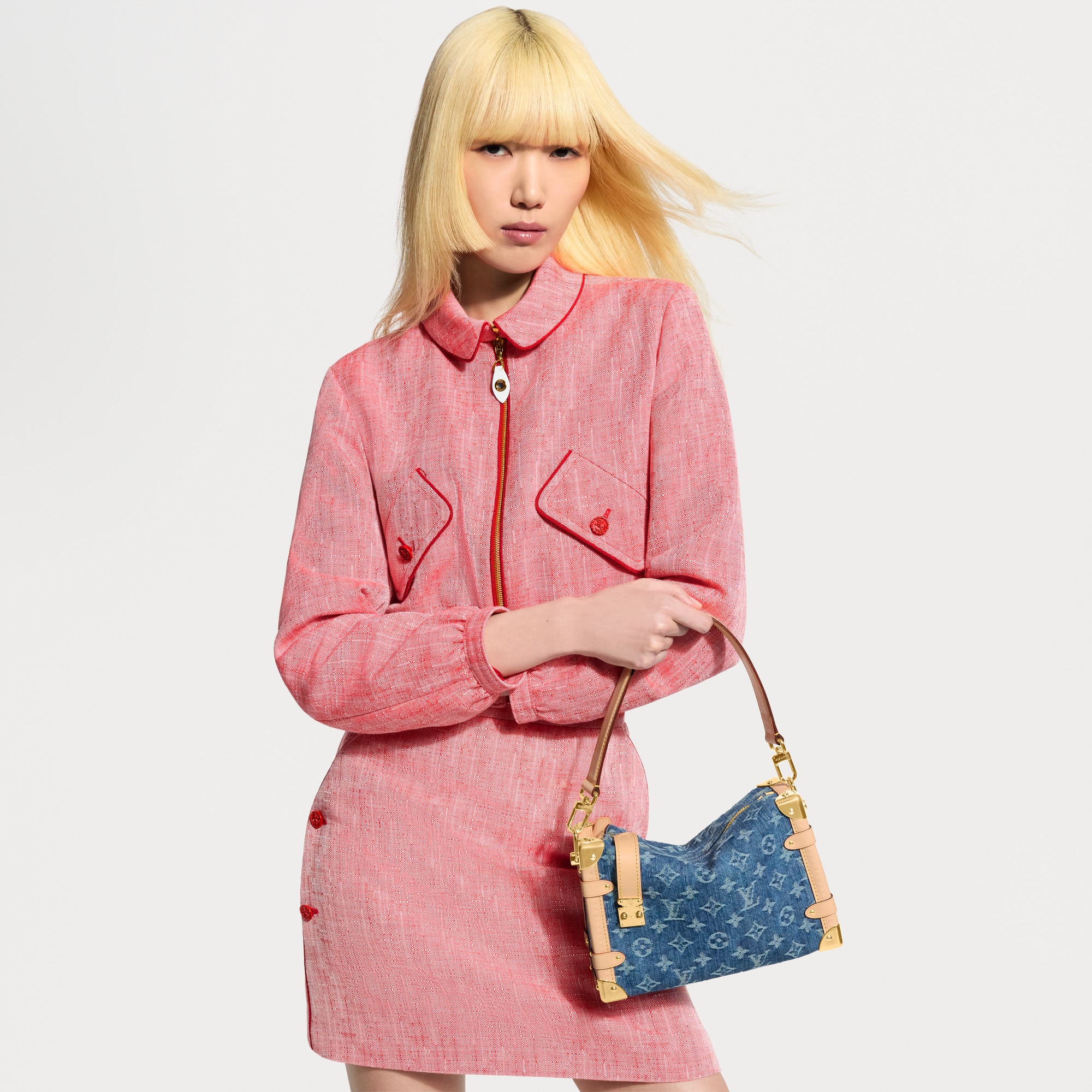 Side Trunk MM Monogram Denim - Women Bags M27450 | LOUIS VUITTON